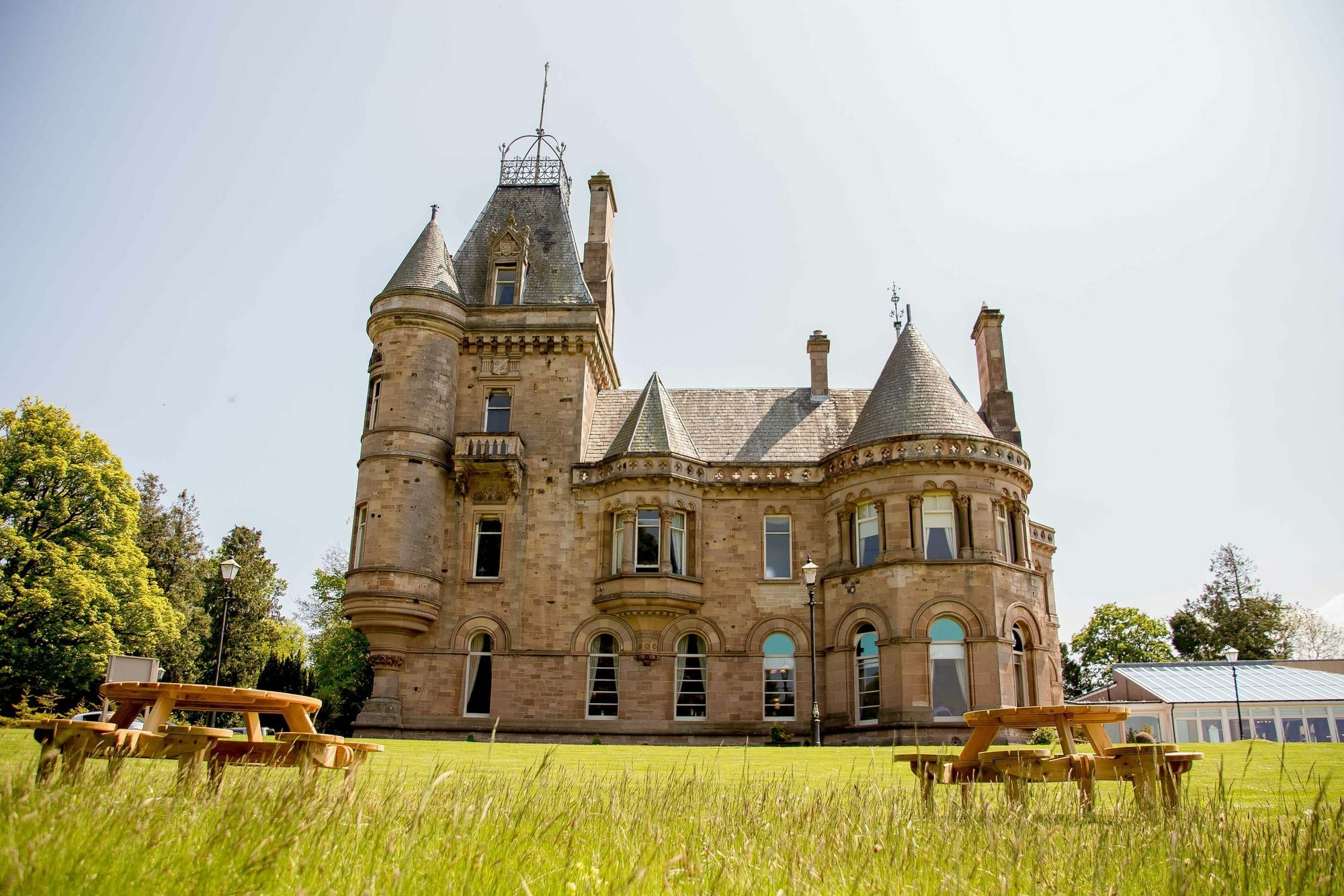 Penzion Cornhill Castle Biggar Exteriér fotografie